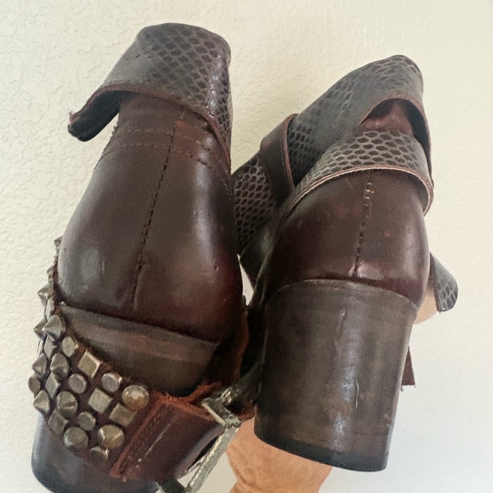 FREEBIRD by Steven Shena Ankle Boot Bootie Sz 10 - Picture 9 of 12